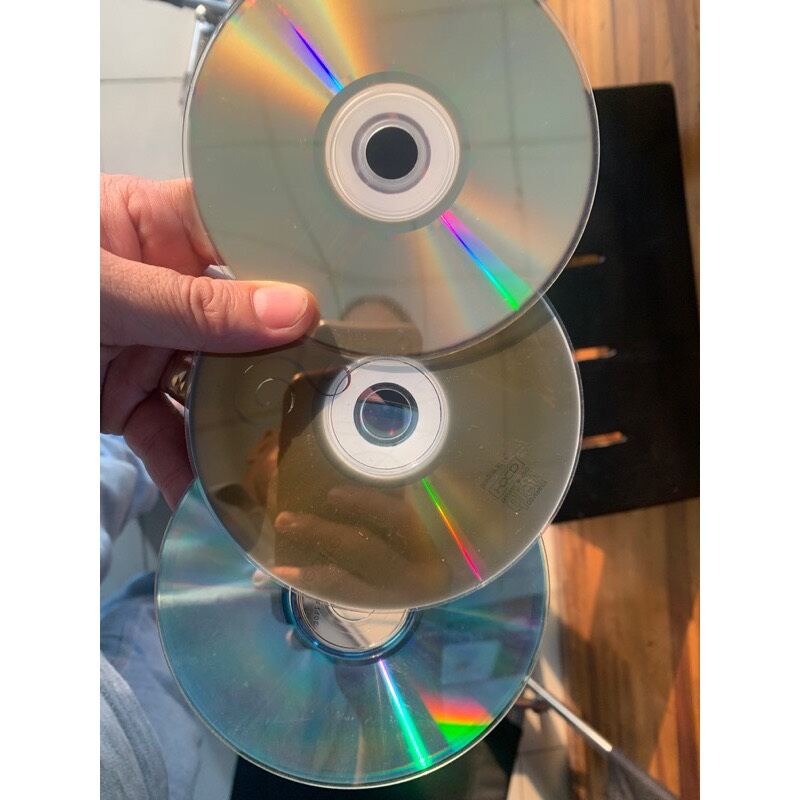 Đĩa CD cũ trang trí,trưng bài. kích thước 12cm