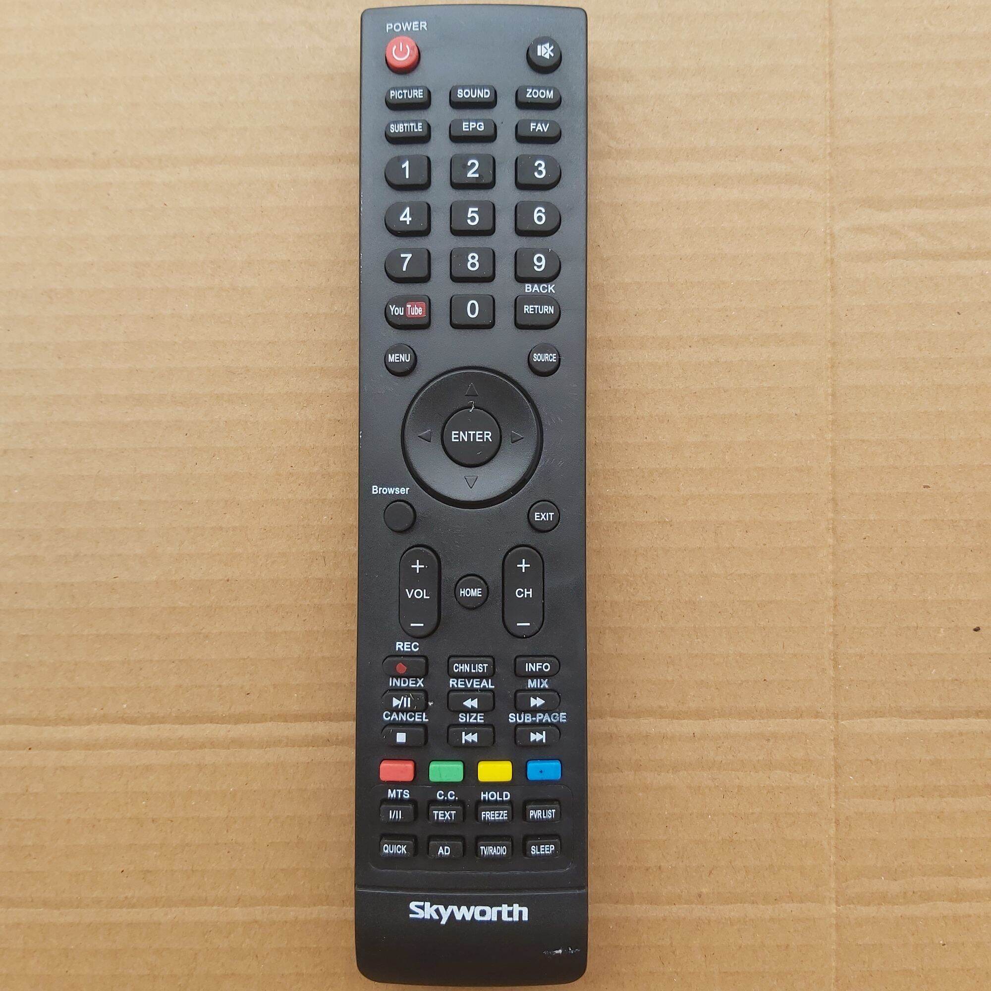 Remote điều khiển tivi skyworth (mẫu 2)