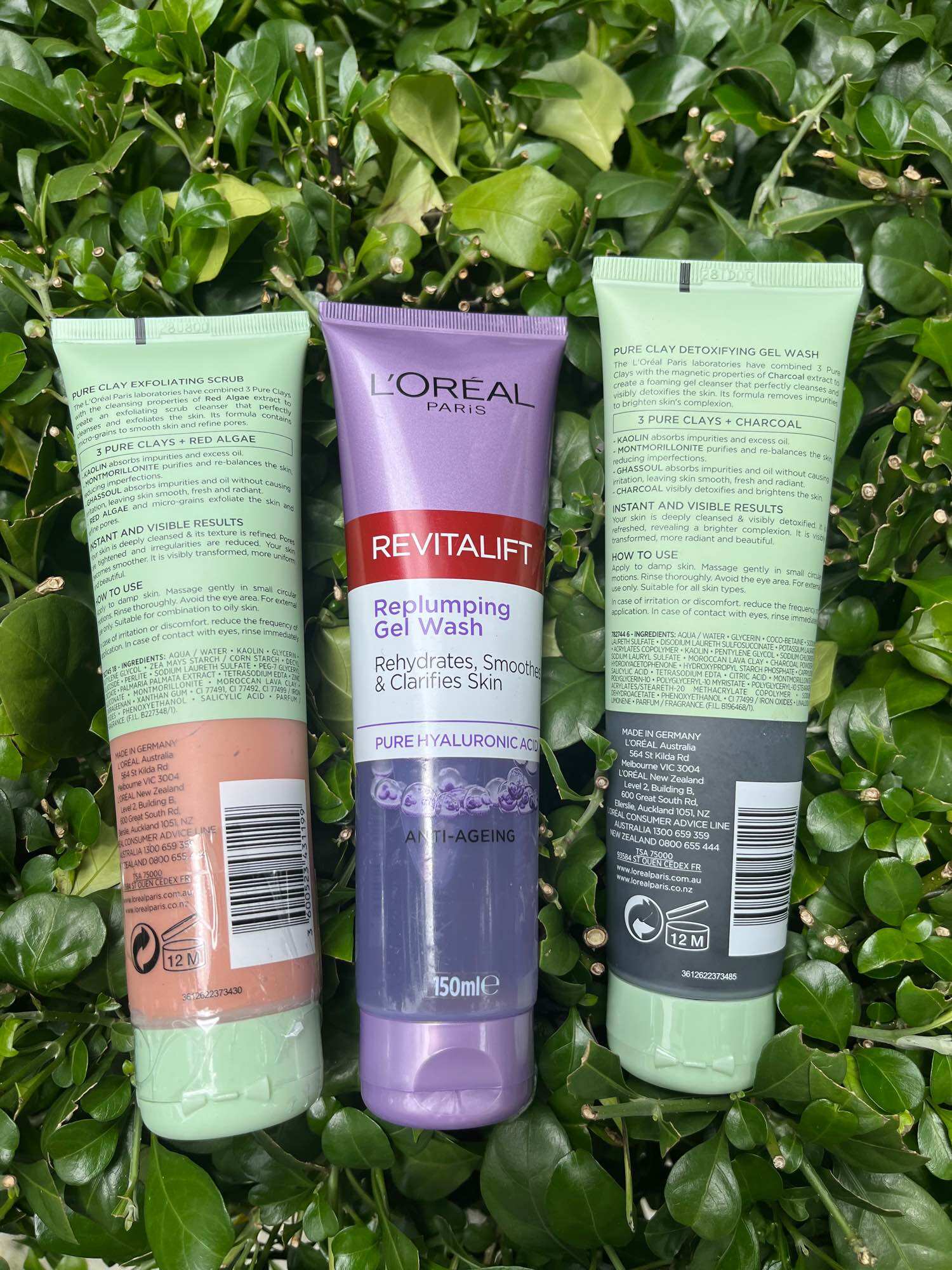 [Bill Pháp] Sữa rửa mặt L'Oreal Pure Clay Exfoliating Scrub 150ml