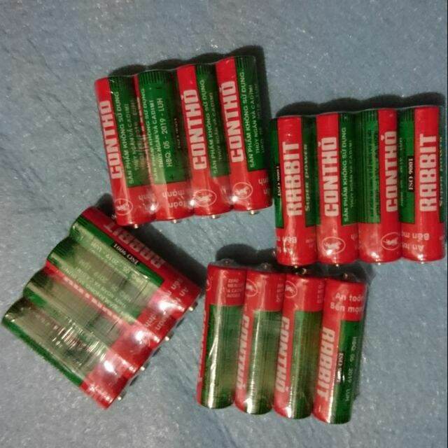 Pin tiểu con thỏ vỉ 4 viên