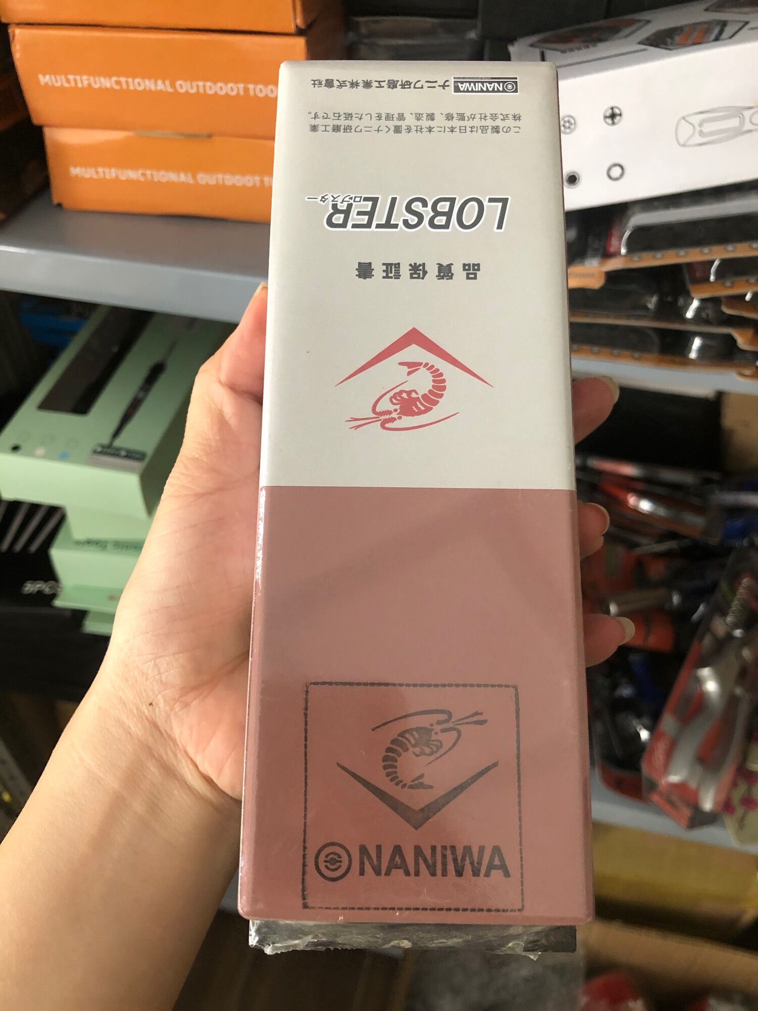 Đá mài Naniwa Lobster Nhật Bản, 2 mặt độ mịn 1000/6000