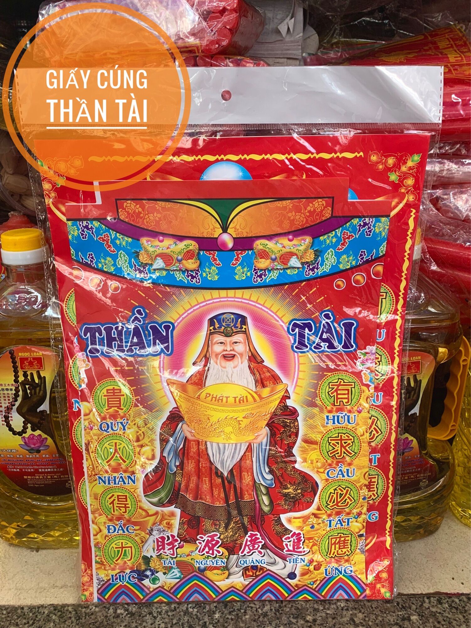 Giấy Cúng xếp sẵn tiện lợi