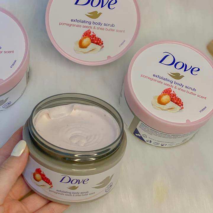 Tẩy da chết body DOVE Đức 225ml