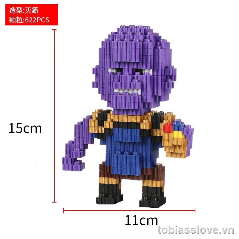 Lego lắp ráp 3d  siêu anh hùng vui nhộn