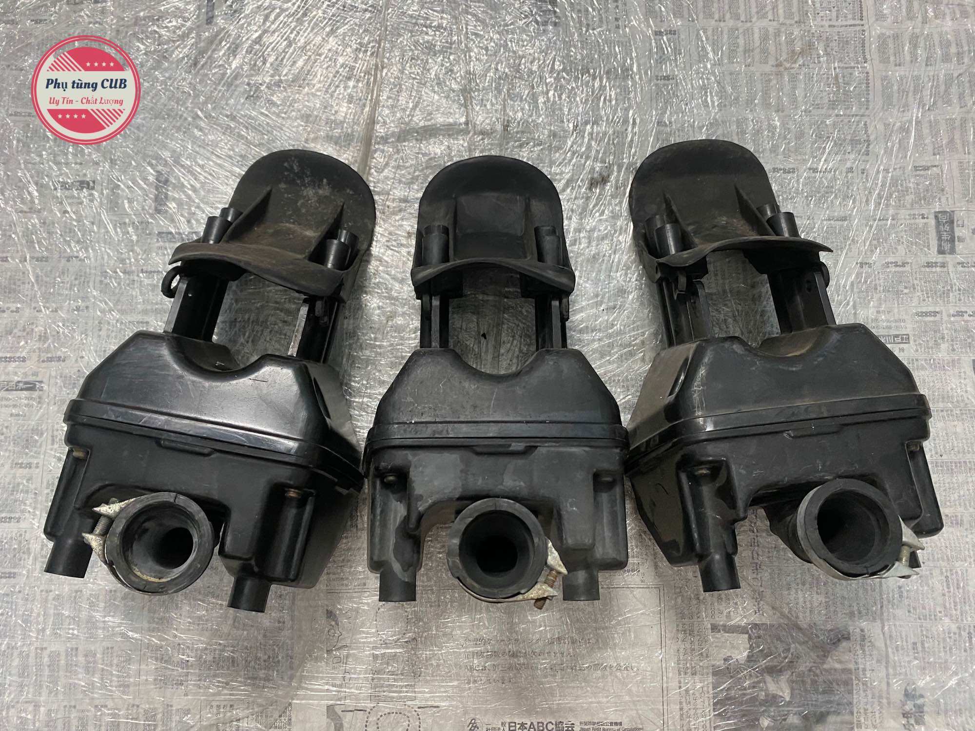 Bộ pô e xe cub 81-82-86 hàng zin rã xe