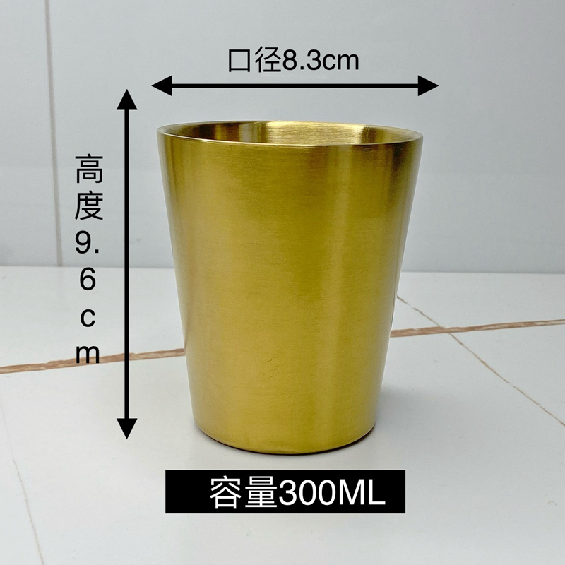 Cốc Inox Hai Lớp 304 Kiểu Hàn Quốc Cốc Uống Nước Chống Nóng Cốc Uống Bia Nướng Thịt Nhà Hàng Chống Rơi Cốc Uống Trà Khắc Chữ