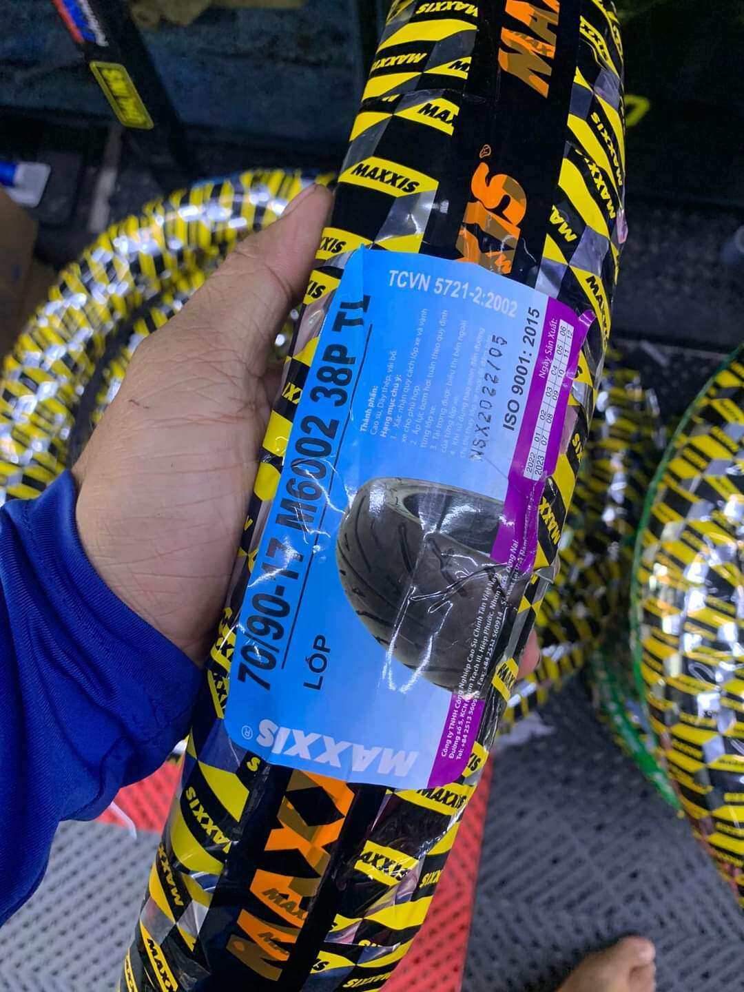 võ maxxis 6002 70/90/17 -80/90/17