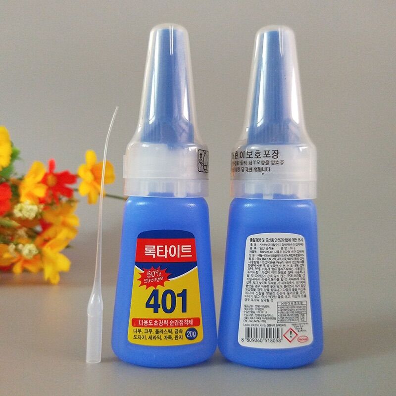 Keo 401 dán móng nail chính hãng, keo đính đá