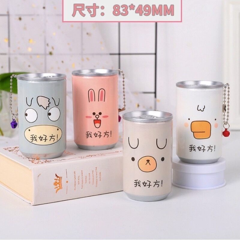 khăn giấy ướt dạng lon