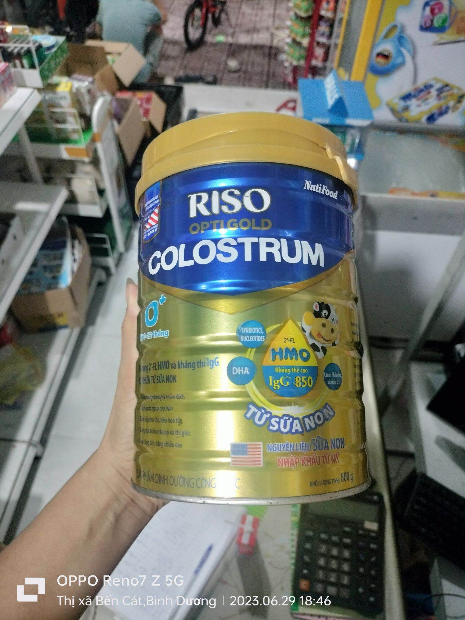 Riso colostrum 0+ cho trẻ dưới 1 tuổi