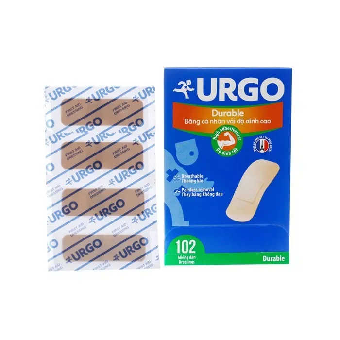 Băng dính cá nhân Urgo 102 miếng