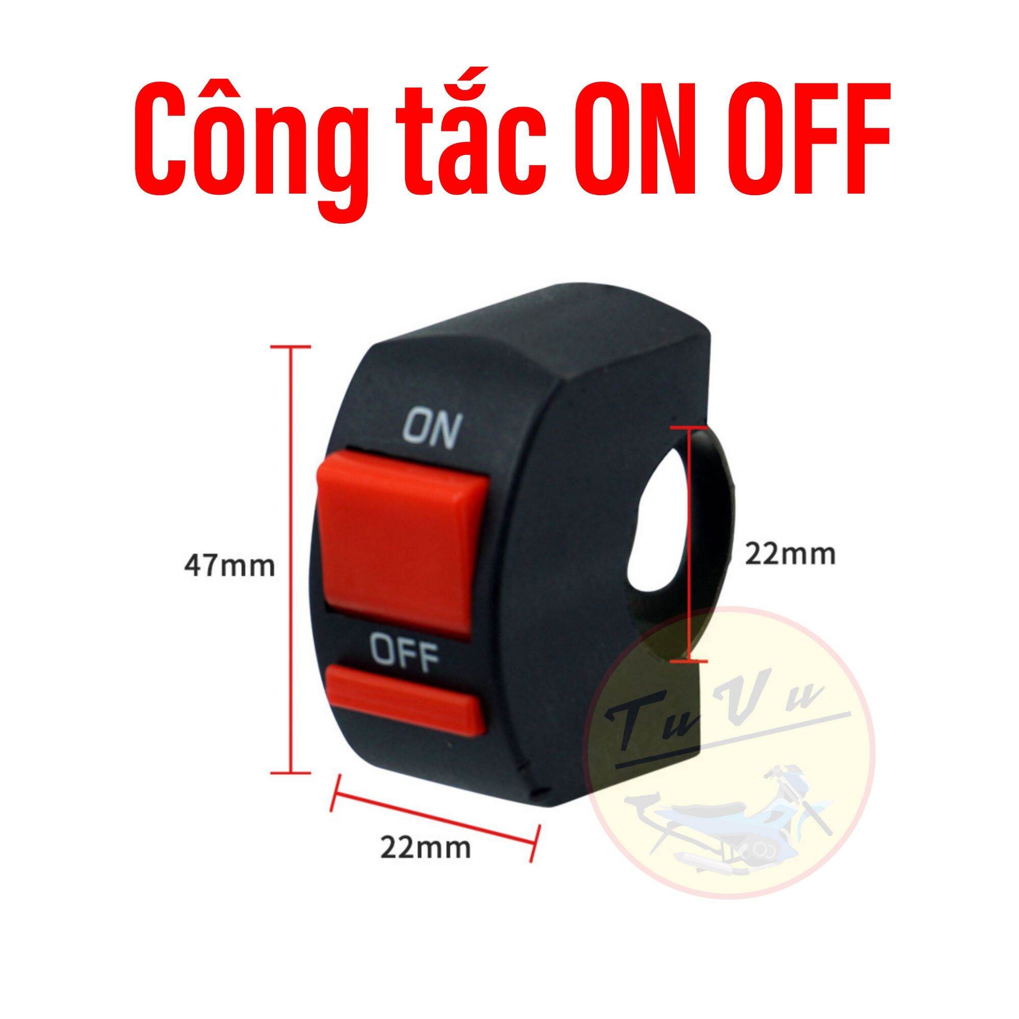 Công tắc on off dành cho xe máy