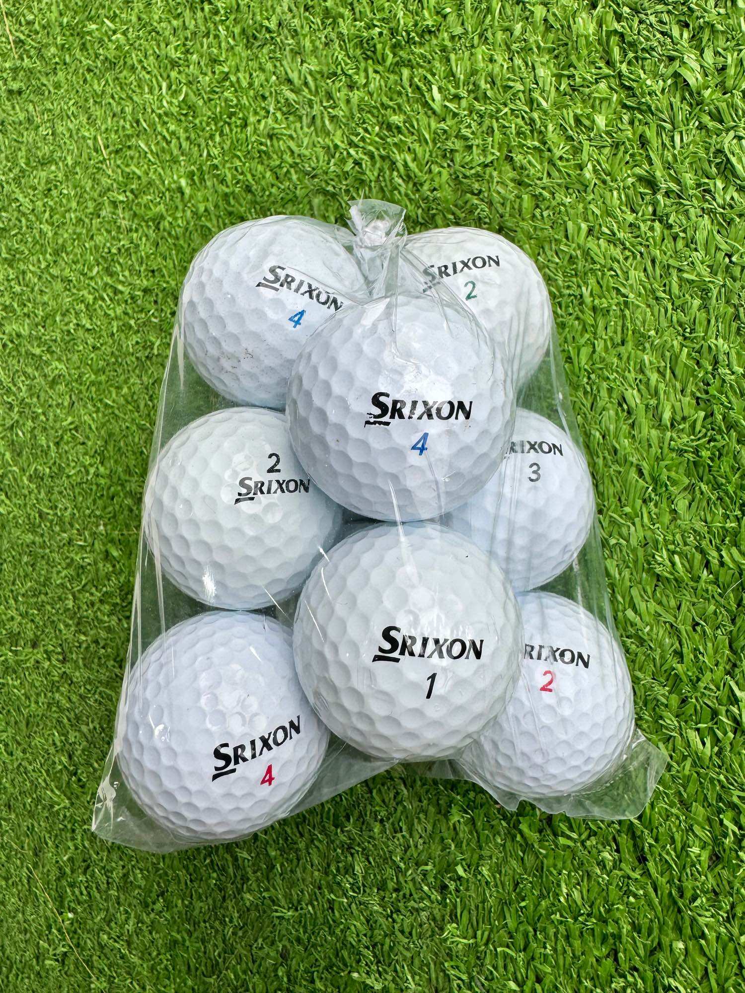 (combo 10 quả) Bóng Golf Srixon độ mới 98%