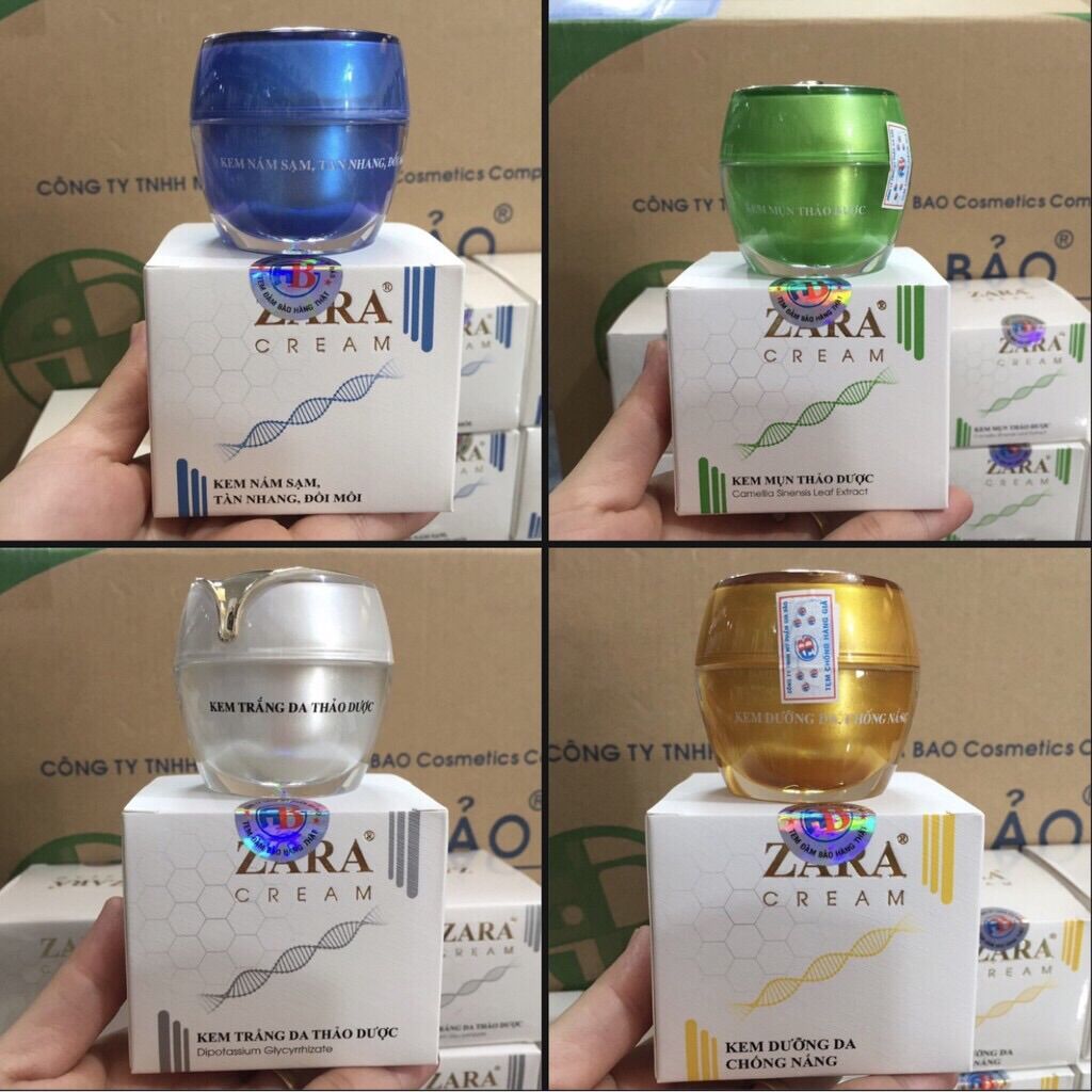 [HCM]Kem ZARA mụn thâm trắng da 12g
