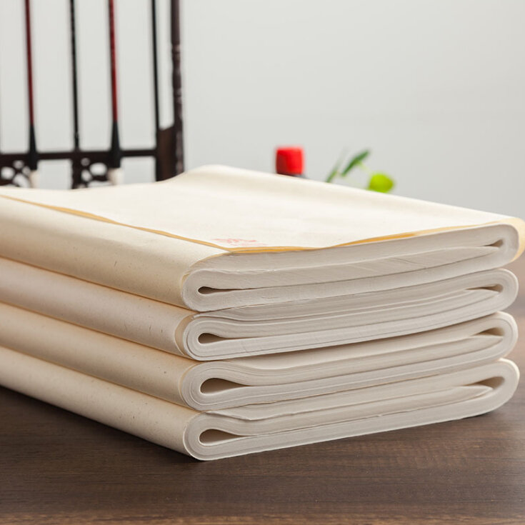 Yi you Xuan Paper Half-Sized Xuan Paper Wholesale 100 Zhang Sheng Xuan Paper Calligraphy Writing Traditional Chinese Painting Special Paper Cooked Declaration