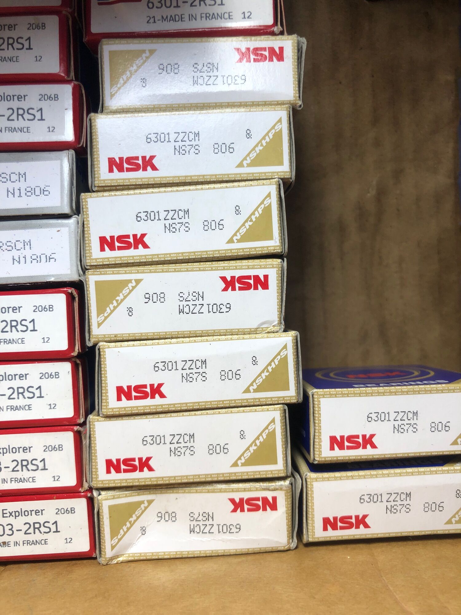 Vòng bi bạc đạn NSK 6301 japan