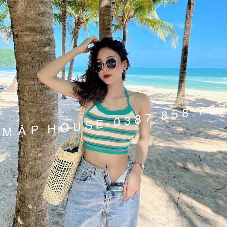 Túi cói đi biển đan thưa size lớn tha hồ đựng đồ