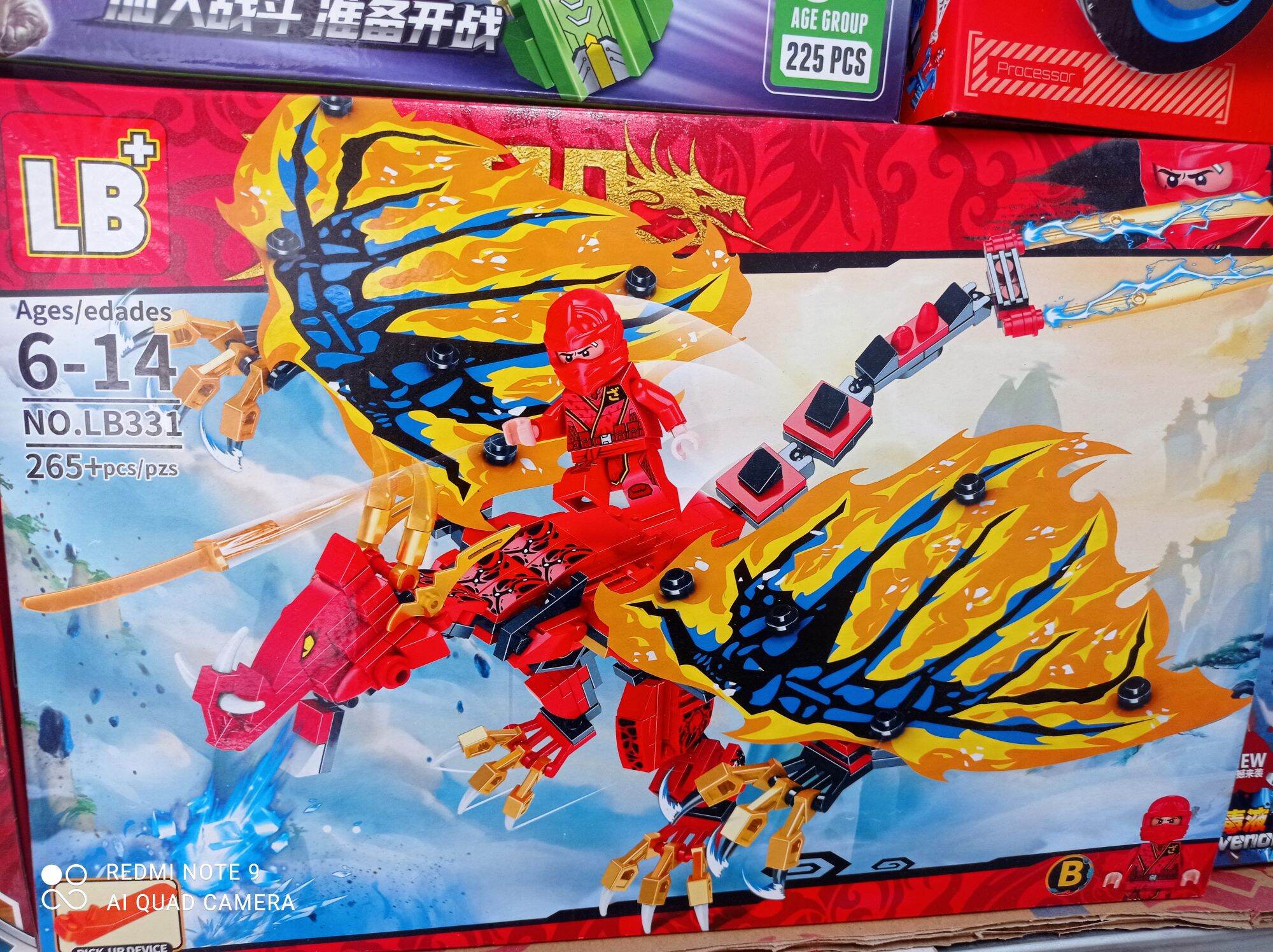 Bộ đồ chơi Lego Ninjasu rồng biến hình cho bé