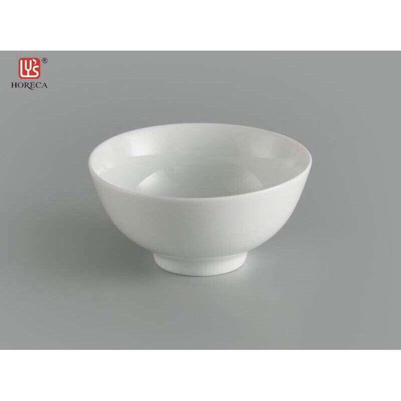 Bộ bát 10 chén cơm Minh long 11.2 cm Jasmine Lys Trắng Ngà