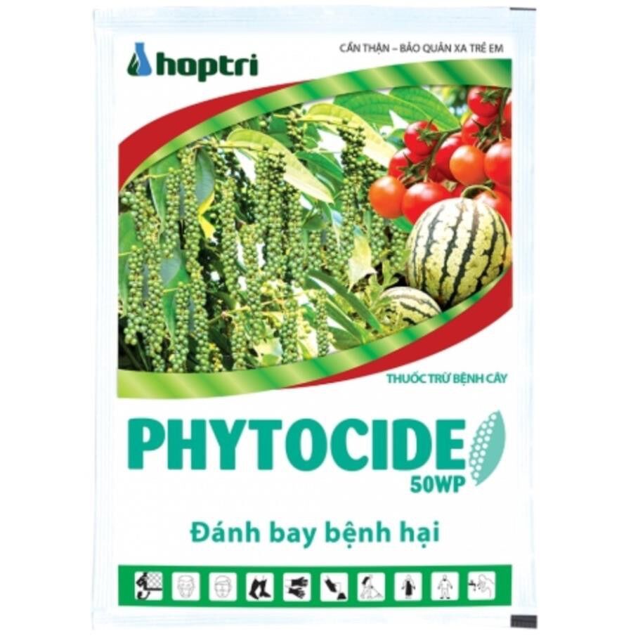 Thuốc trừ bệnh Phytocide 50WP 15gr – sương mai, thán thư