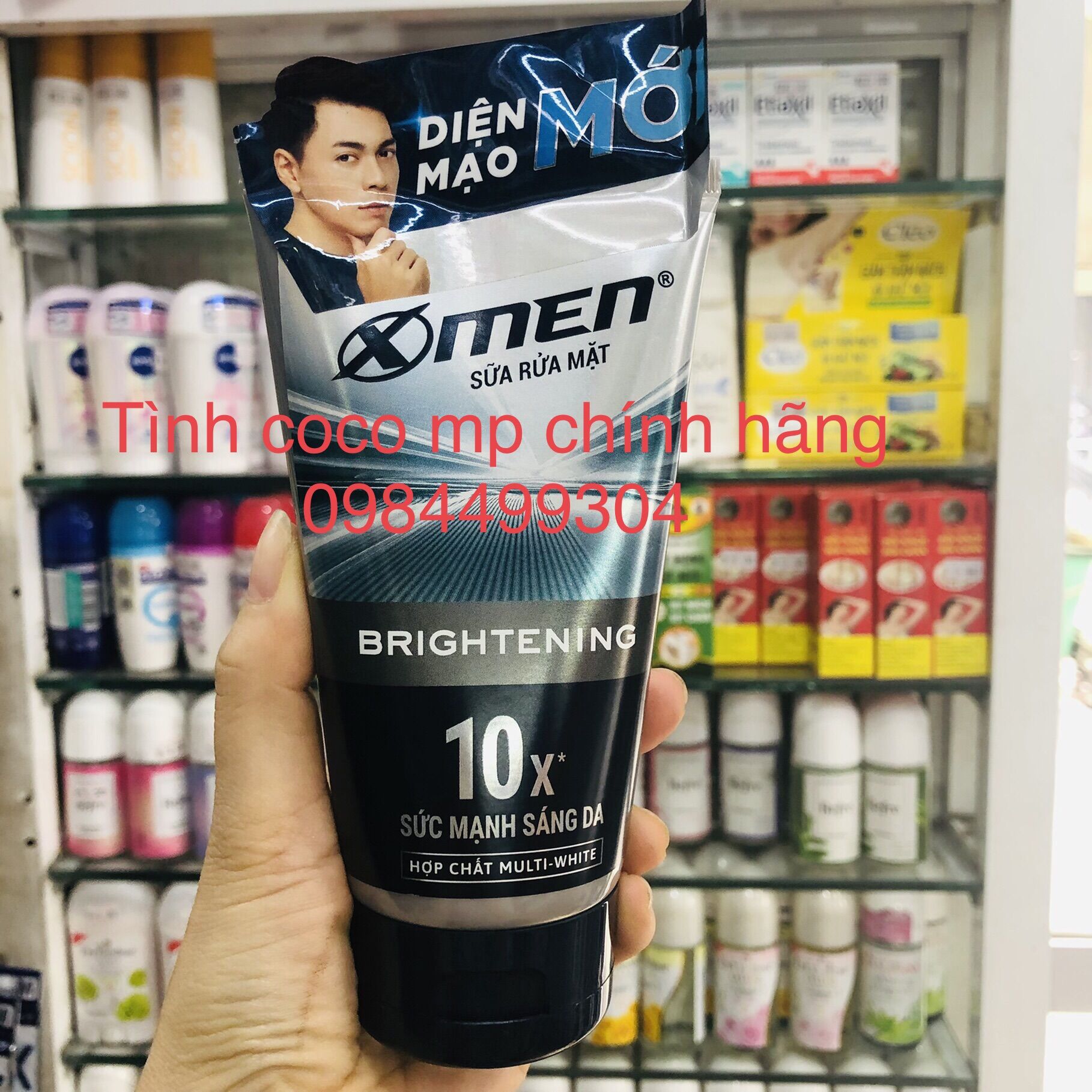 Sữa rửa mặt Xmen Brightening,sáng da hiệu quả,ngừa thâm sạm 100g