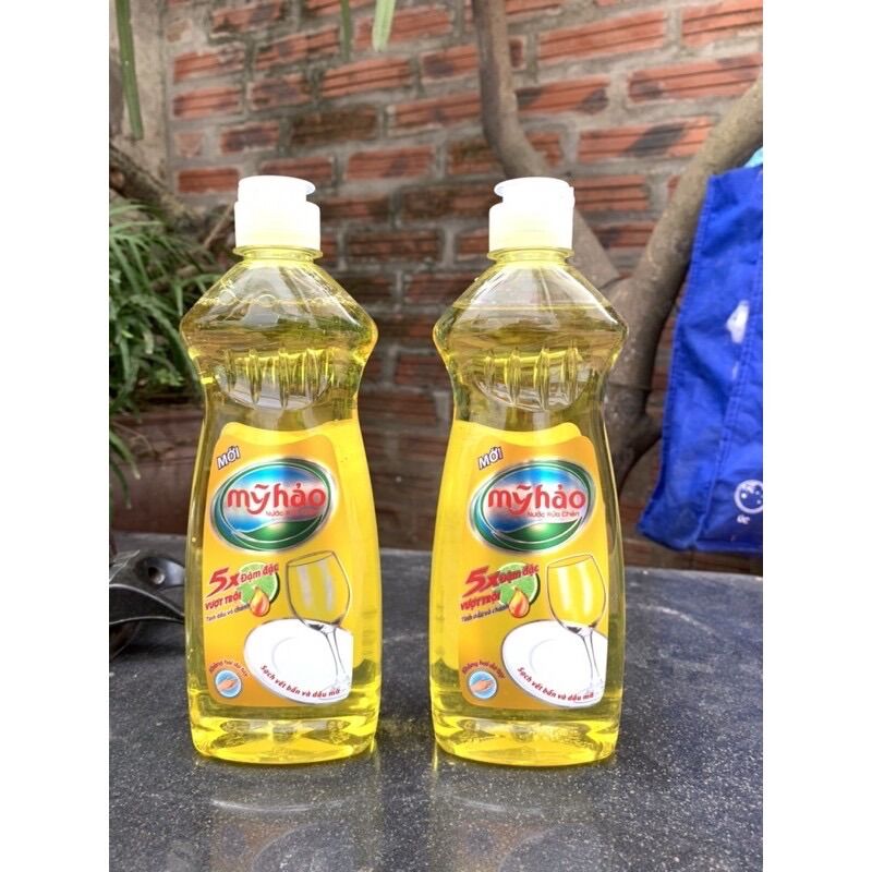 Nước Rửa Chén Mỹ Hảo 5X Đậm Đặc Vượt Trội 400G