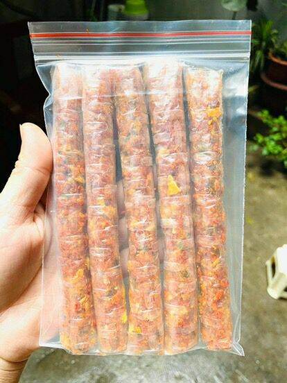 Bánh tráng cuộn thập cẩm tôm hành siêu nhiều topping