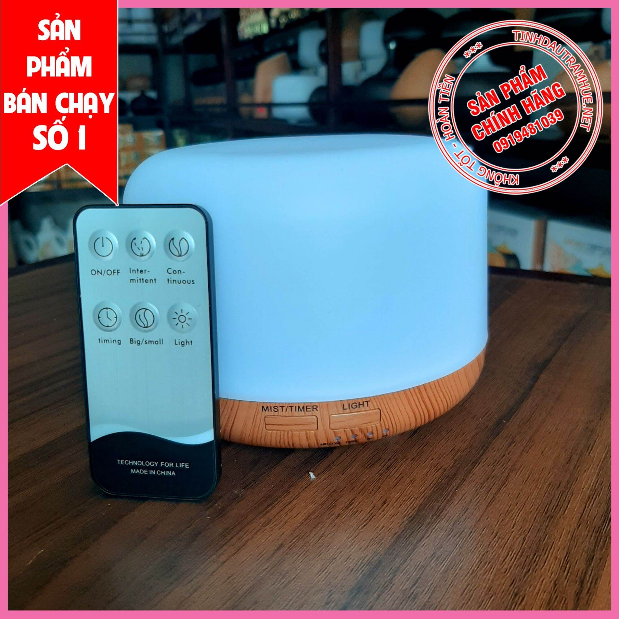 Điều khiển ( remote) máy khuếch tán tinh dầu