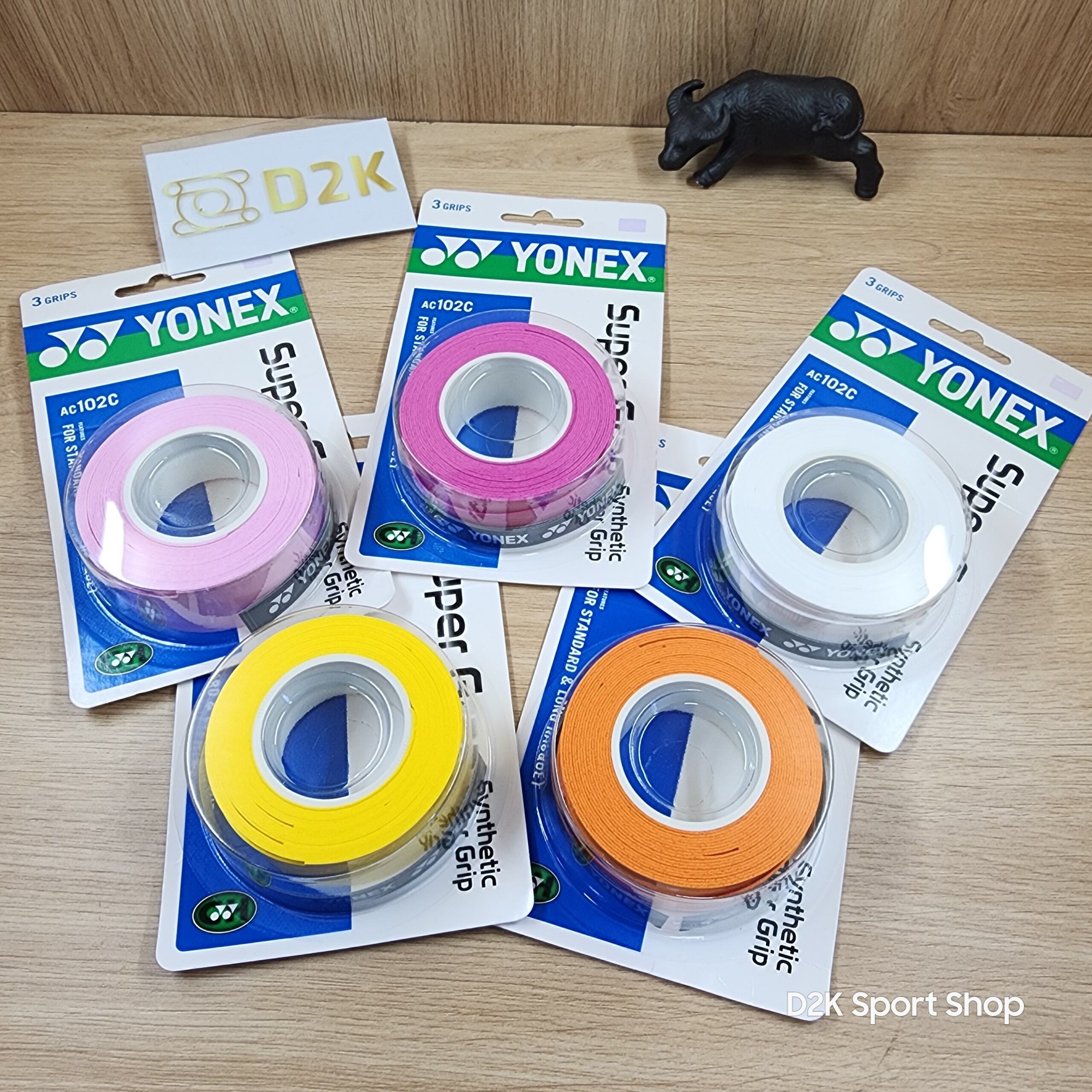 Quấn cán vợt yonex vỉ 3 cuốn chính hãng ac102ex ac102c quấn cán vợt cầu lông