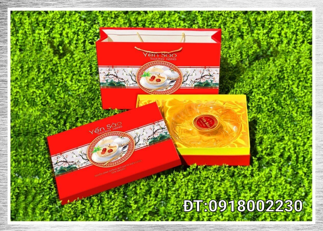 HỘP ĐỰNG YẾN SÀO (KHAY TÁO+ ĐƯỜNG)