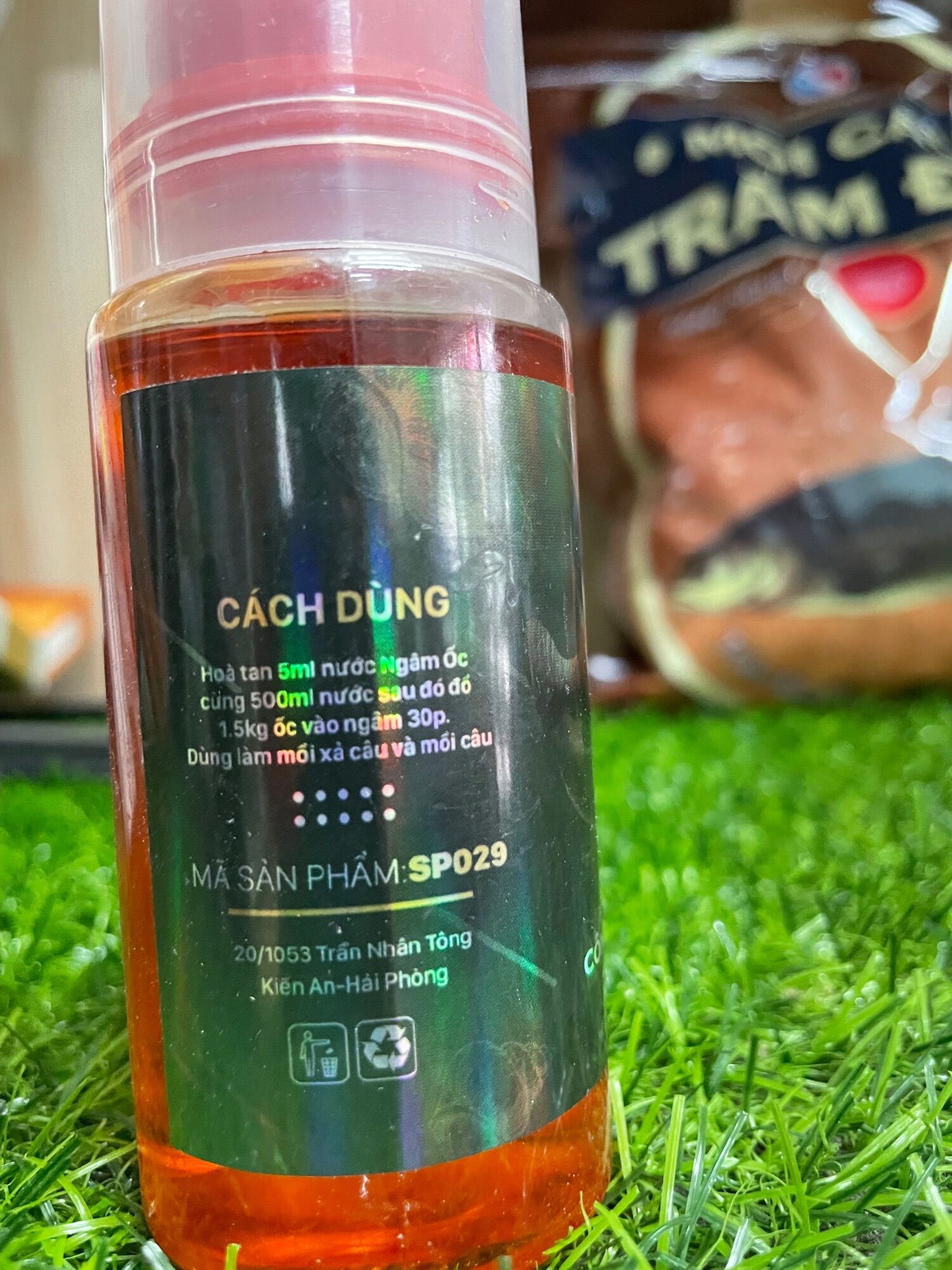 Mồi Câu Trắm Đen Sa Phạm Vị Tanh Ốc-Vị Thơm