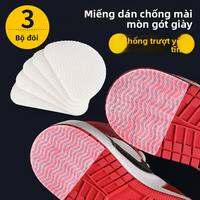 MICUI | Miếng dán chống trượt đế giày Crocs Miếng dán chống mài mòn đế trước Miếng dán tự dính bằng cao su cho giày đế xuồng nữ