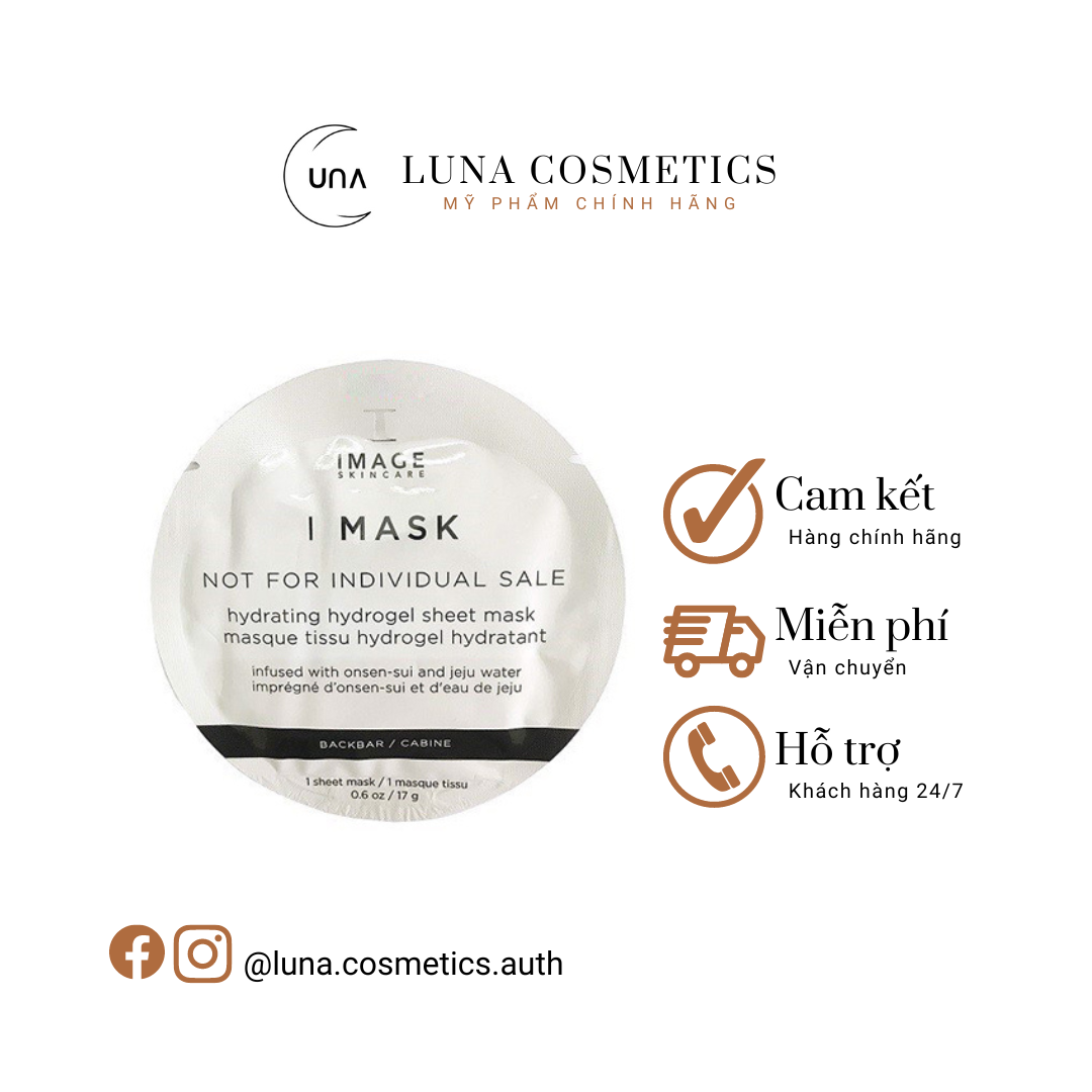 Mặt nạ sinh học cấp ẩm image i mask hydrating hydrogel sheet mask