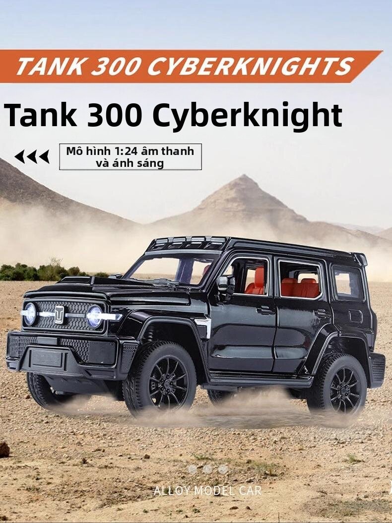 BAIZE | Mô Hình Xe Đua Địa Hình Có Âm Thanh Và Ánh Sáng 1/24