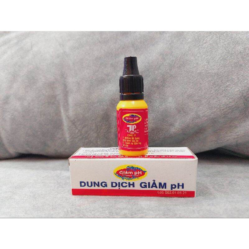 Đo độ ph , dung dịch đo độ ph nước , tăng độ ph , giảm độ ph hồ cá