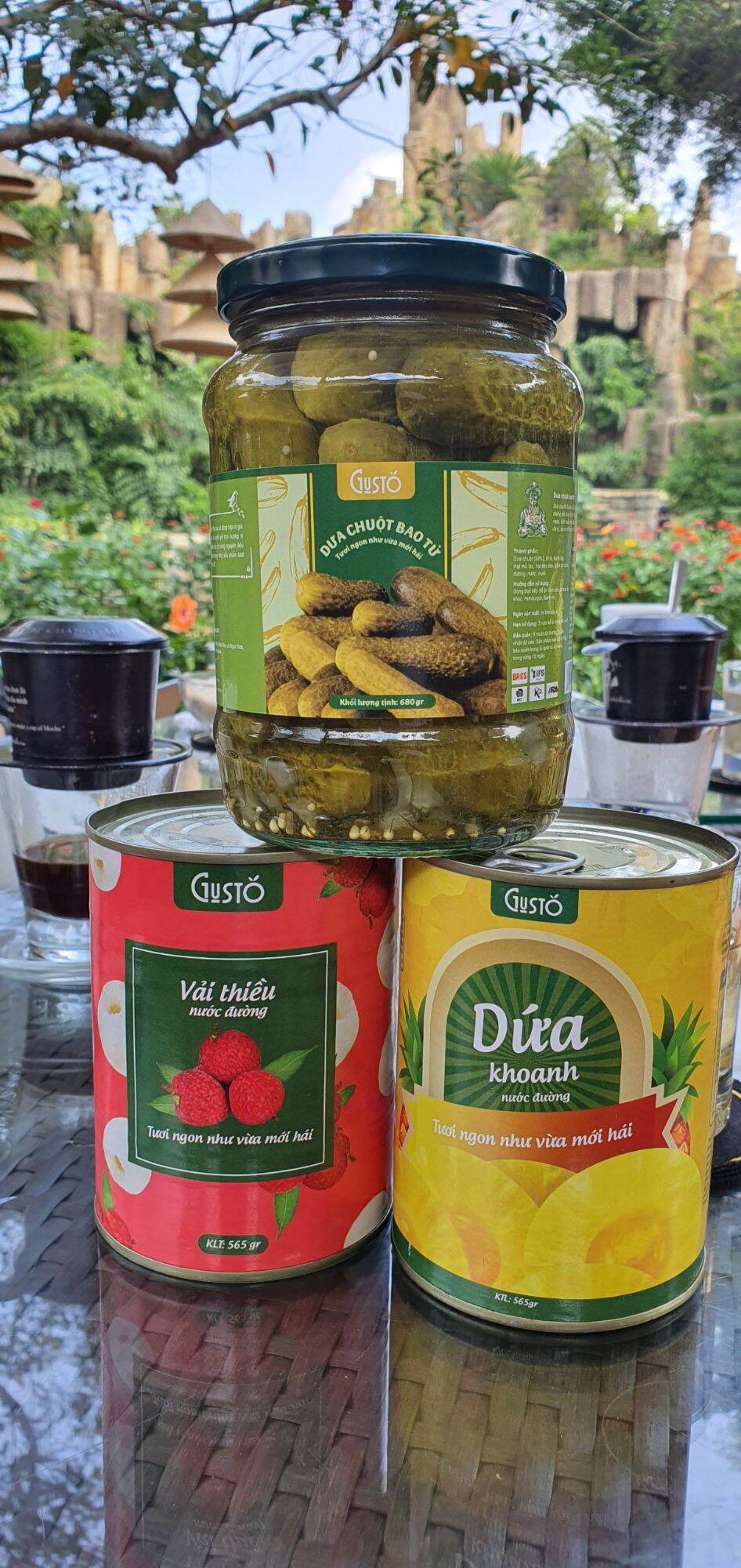 Dưa chuột bao tử Gusto - Hũ 720ml