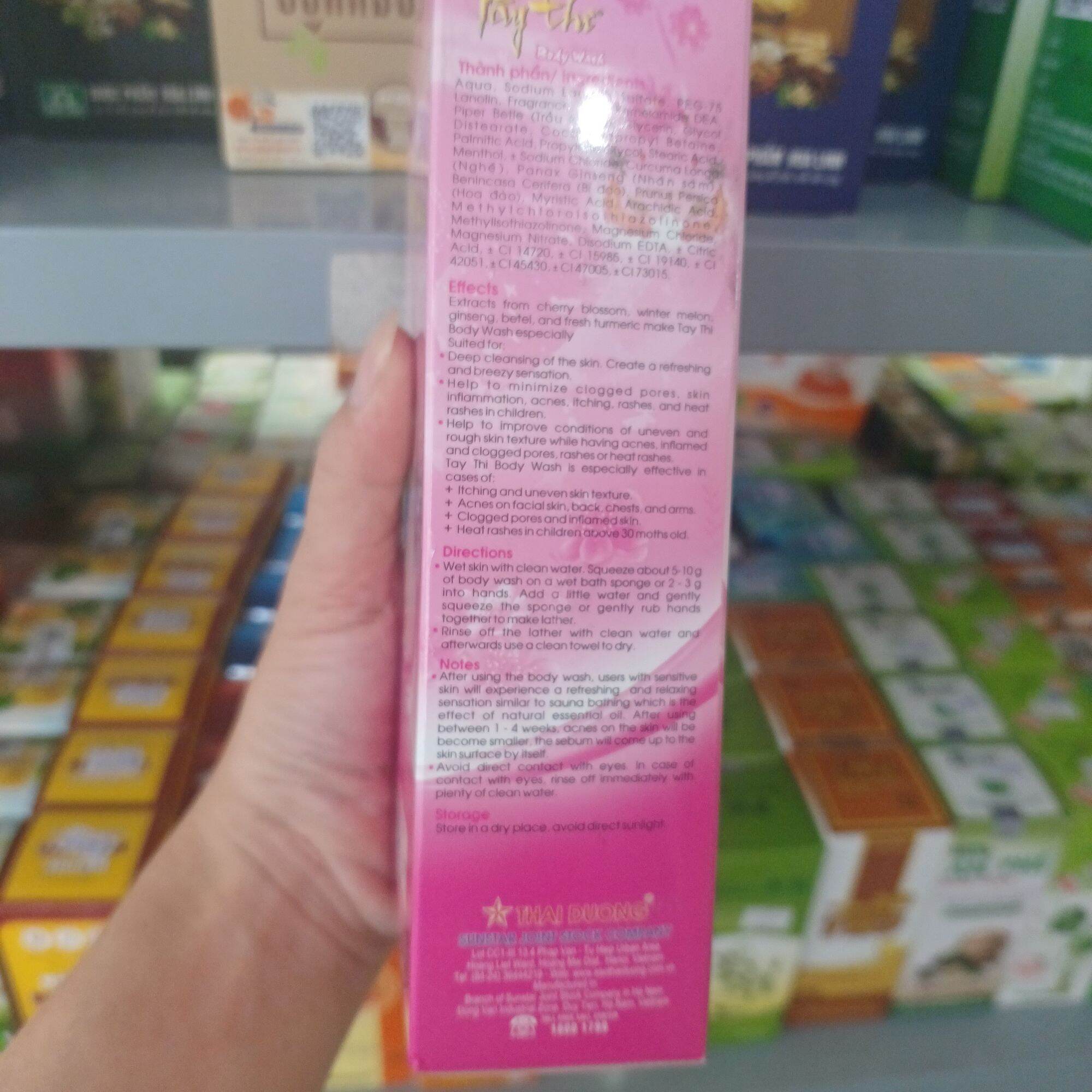 sữa tắm tây thi tuýp 200g