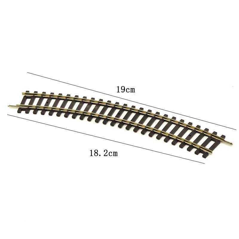 Phụ kiện mô hình đường ray tàu hỏa 1/87 kiến trúc cảnh sa bàn đường thẳng có thể kết nối đường ray xe lửa mô phỏng