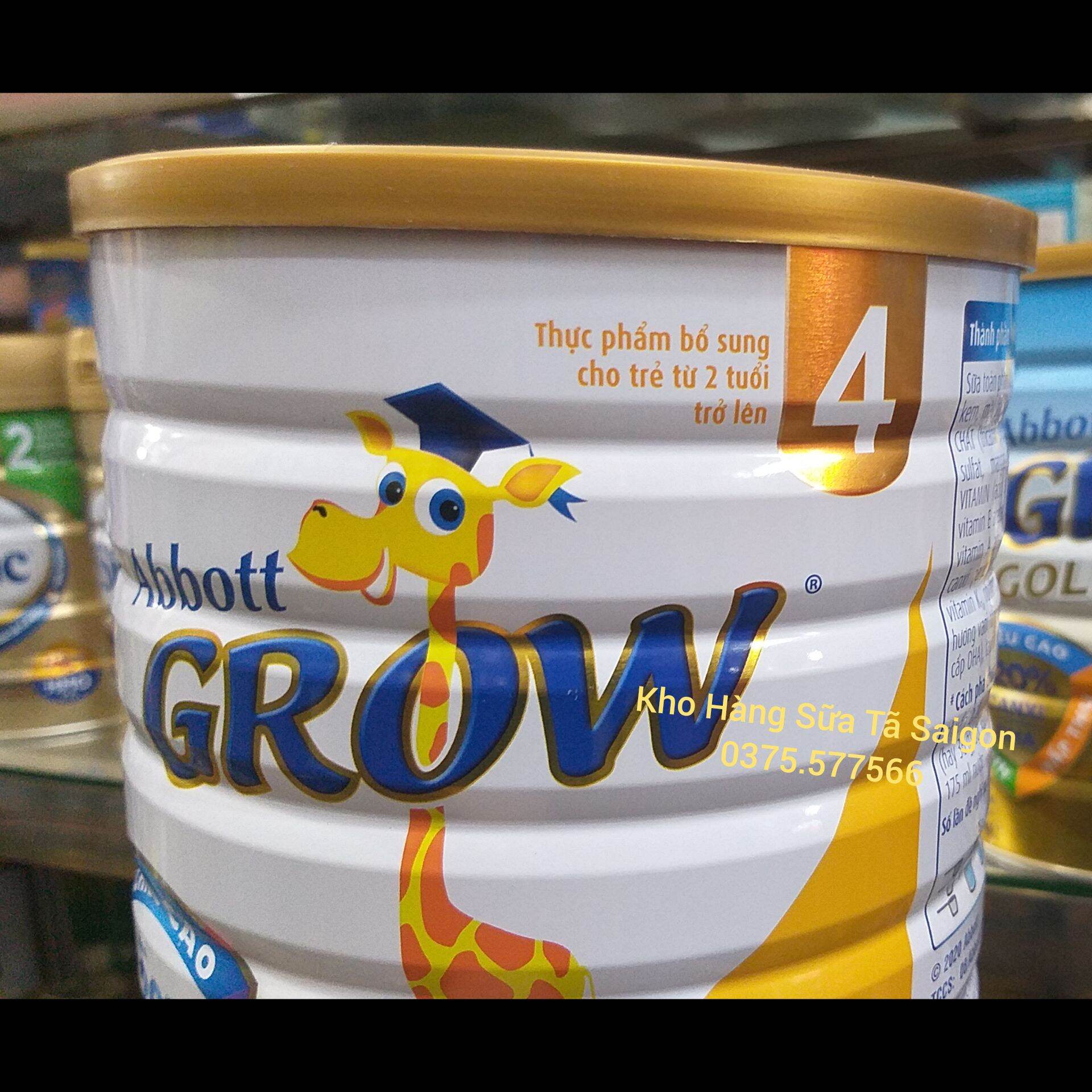 Sữa Abbott Grow số 4 , Lon 1.7Kg
