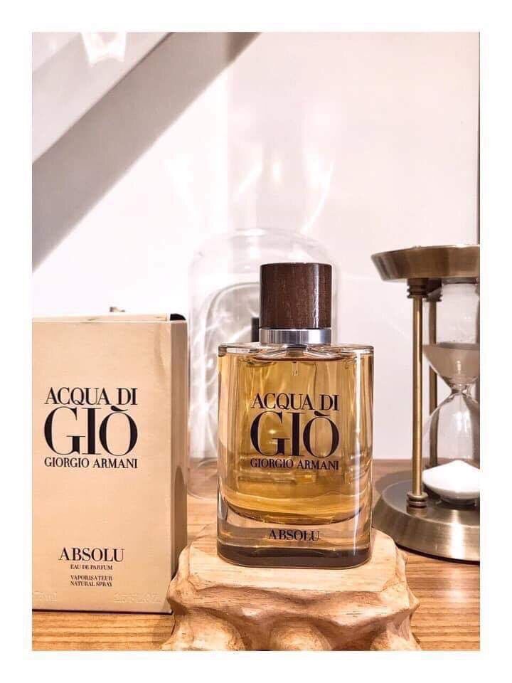 Chiết 10ml Nước hoa nam Aqua Di Gio Absolu ( giò nâu ) Authentic