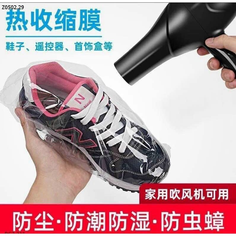 Set 50 túi, màng co bọc giày dép, chống bụi chống ẩm