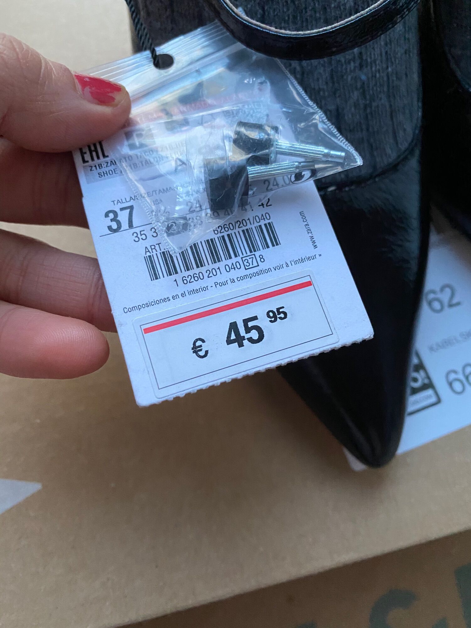Giày Zara Auth store Đức (ảnh thật) sz37