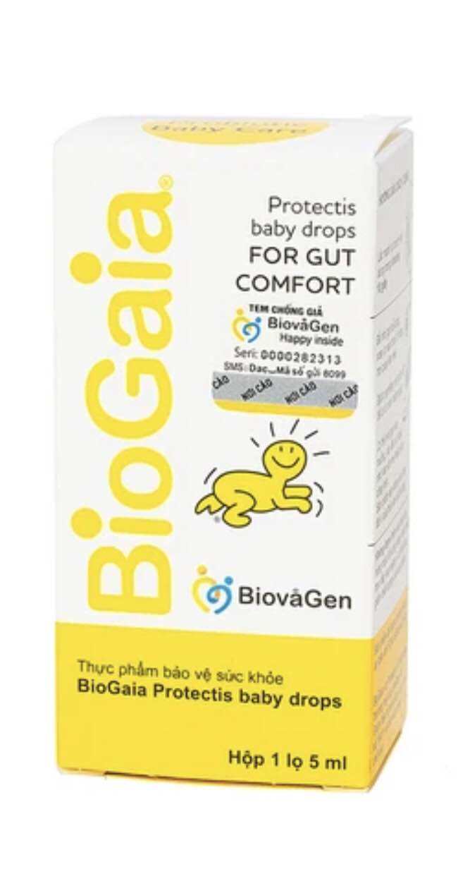 Men vi sinh BioGaia Protectis Baby Drops hỗ trợ tăng cường sức khỏe hệ