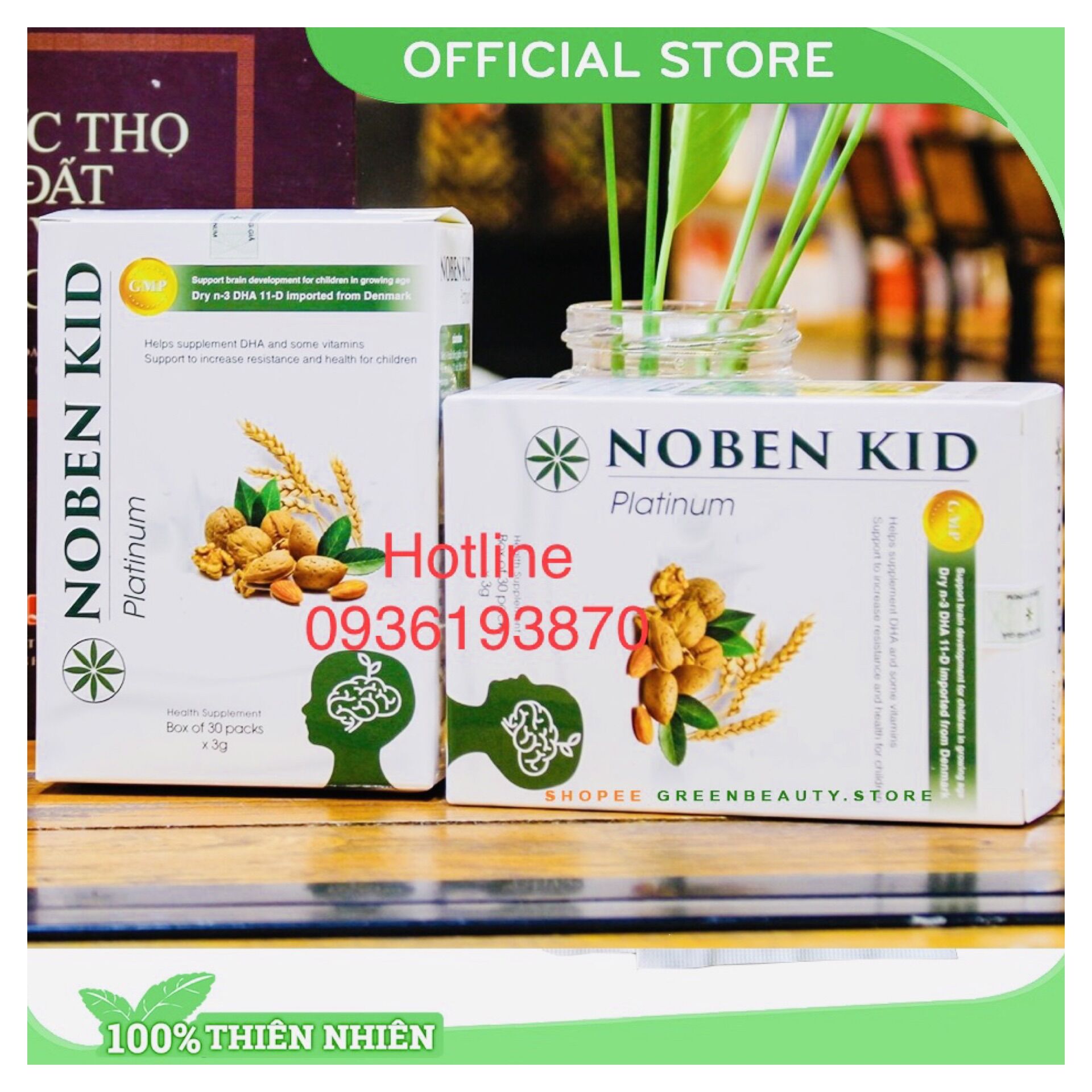 NOBEN KID CỐM PHÁT TRIỂN TRÍ NÃO CHO TRẺ