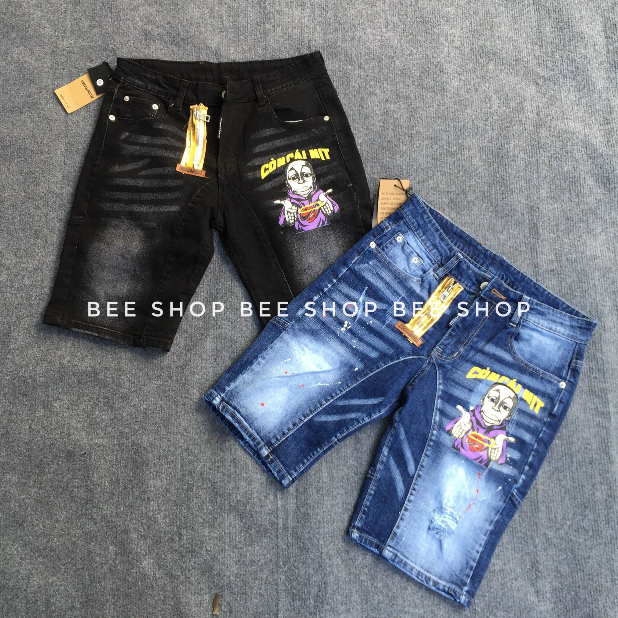 Quần bò ngố Còn Cái Nịt hot trend, quần jean nam - Bee Shop