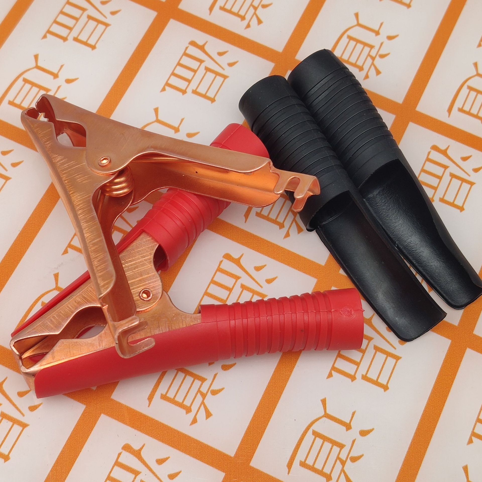 KẸP CÁ SẤU ĐỒNG 100A DÀI 90MM