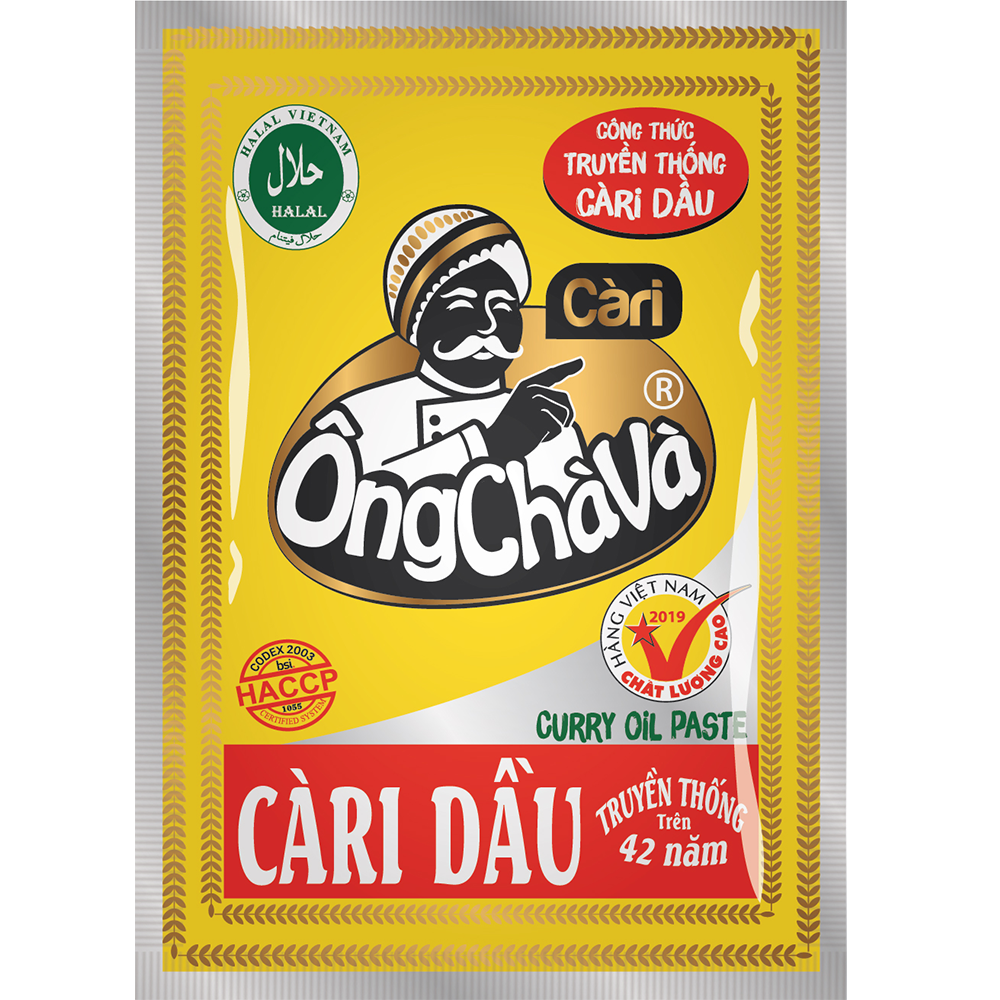 Cà ri dầu ông chà và 25gr