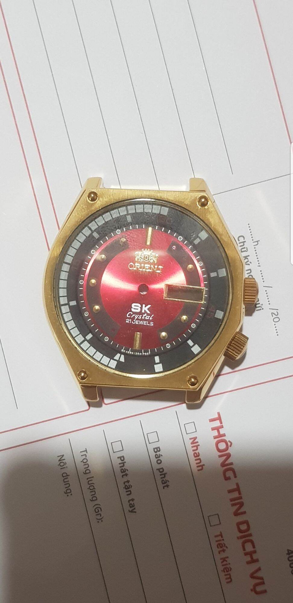 mặt số đồng hồ SK ORIENT ( chỉ mặt số ) dòng SK ORIENT Cổ