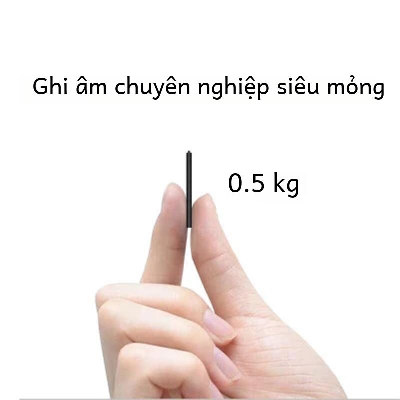 Espia Siêu Mỏng Mini Ghi Âm 4-32GB Kỹ Thuật Số Chuyên Nghiệp Kích Hoạt Âm Thanh Dictaphone Có HD Tiếng Ồn Giảm Ghi Âm máy Nghe Nhạc Mp3