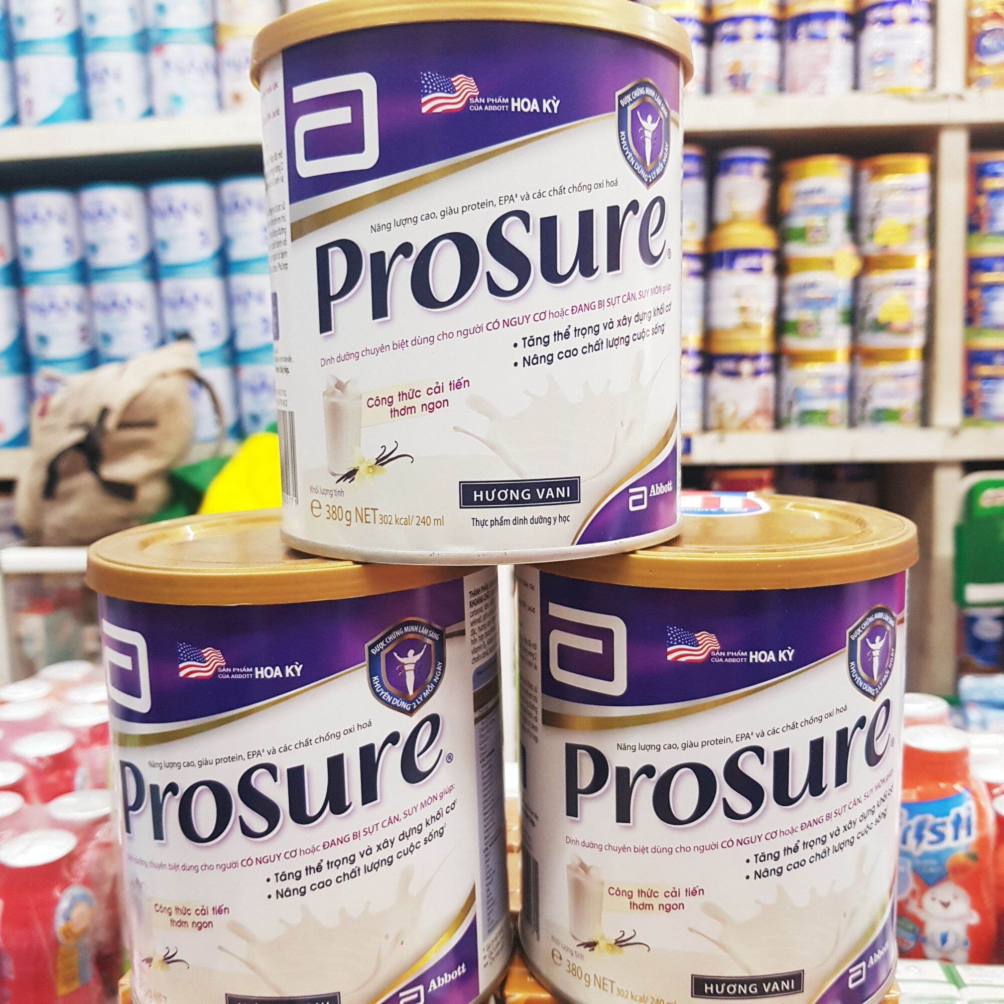 Sữa bột dành cho người bệnh ung thư Prosure 380g